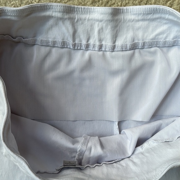 Avenue White Capri Pants with Embellished Cut Outs - Picture 7 of 12